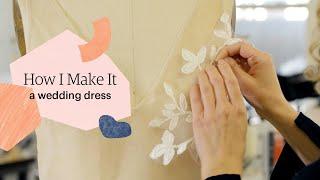 How to Make a Wedding Dress from Start to Finish | How I Make It | Etsy