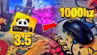 SAIU O NOVO PANDA MOUSE PRO 3.5! MELHOR SENSE NO FREE FIRE !1000HZ! NO MOBILADOR