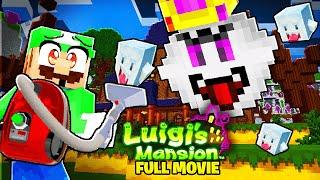 Minecraft Luigi's Mansion Dark Moon! [FULL MOVIE]