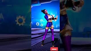 FREEFIRE EMOTE DANCE DRESS CHANGE||FREE FIRE EMOTE DRESS CHANGE ||MISHA CHARACTER  EMOTE ||#shorts