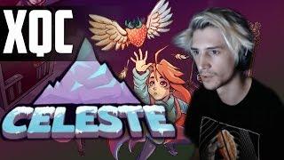 xQc Plays Celeste w/Chat | xQcOW