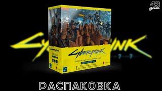 Распаковка настольной игры Cyberpunk 2077: Gangs of Night City Exclusive Edition