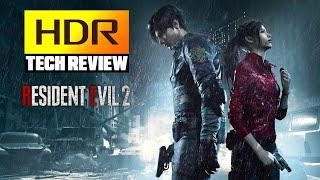 Resident Evil 2 - No Black Level Raise But Creator's Intent - HDR Tech Review