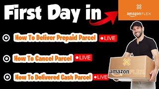 How to do delivery on Amazon Flex ? | Amazon Flex First Day  #amazon