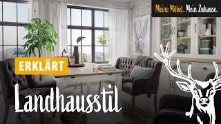 Einrichtungsstil moderner Landhausstil | natürlich und urgemütlich!