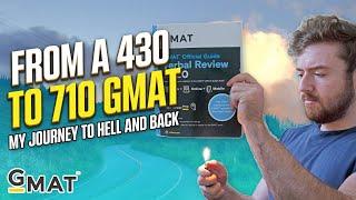 How I improved my GMAT score from 430 to 710 #gmat  #mba #study