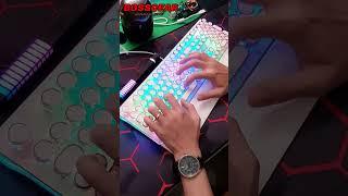 Sound Test RK S108 RGB BLue Switch, Round Keycap Version