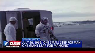 July 20, 1969: 'One Small Step for Man, One Giant Leap for Mankind'