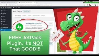 Wordpress JetPack Plugin Review & Tutorial Demo - Not Worth it!