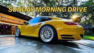 Novice Driver Takes Modified PORSCHE 997 Turbo on Back Roads || what could go wrong?