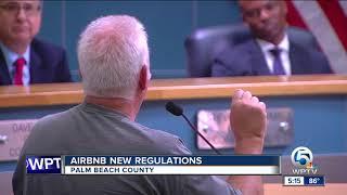 AirBnb new regulations in Palm Beach County