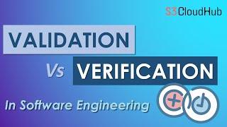 Difference between Validation and Verification in Software Engineering | Software testing Tutorial