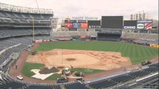 From Baseball to Football: Time Lapse Footage of Yankee Stadium - 11/19/10