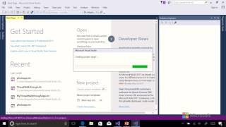 07 Creating a Project from a Template in Visual Studio 2017