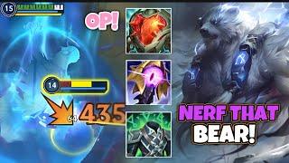 THIS VOLIBEAR BUILD IS VERY OP YOU MUST TRY! WILD RIFT (RUNES & BUILD)