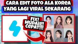 Cara Edit Foto Ala Korea Yang Sedang Viral Sekarang Di Snow Ai Profil || Snow Ai Profil Premium