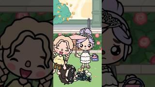 Tiny princess and Giant prince #tocaboca #tocalifestory #tocalifeworld #tocastory #tocaworld