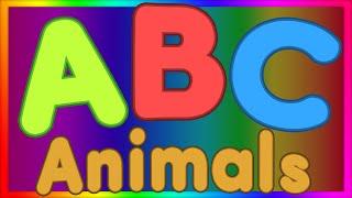 ABC Song Animals | Learn Alphabet with Animals | ABC Baby Songs