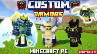 ️PALADINS ARMOR ADDON for BEDROCK | MINECRAFT PE +1.21 #addons