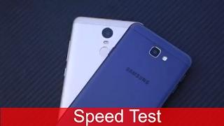 Samsung J7 Prime vs Redmi Note 3 Speed Test