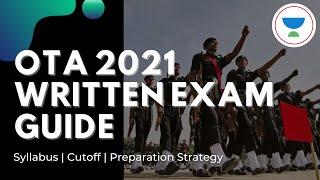 OTA Written Exam 2021 Preparation | Syllabus | Cut off | Exam Pattern | 100% Success in OTA Exam