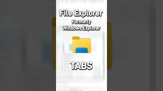 Windows 11 File Explorer TABS #shorts #technology #windows11 #tech #windows10 #learning