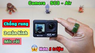 Camera hành trình "QUỐC DÂN" SC3-Air quay 4K hơn 1 triệu | Ngon- Bổ- Rẻ