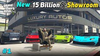 STARTING OUR NEW BILLION DOLLAR SUPERCARS SHOWROOM | GTA 5 GAMEPLAY #1 SOHAIL GAMERZ