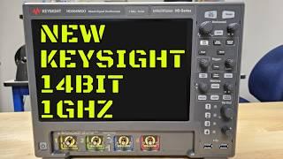 NEW Keysight 14-Bit 1Ghz HD3 Series Oscilloscope