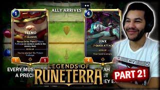 ZAUN! | Legends Of Runeterra | Special Interactions - Reaction Part 2!