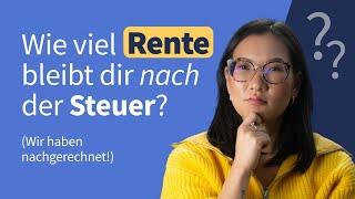 So wird die Rente versteuert! + Tabelle (2024)