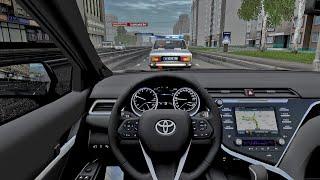 Toyota Camry 3.5 XV70 [ POV DRIVE | City Car Driving | Logitech g29