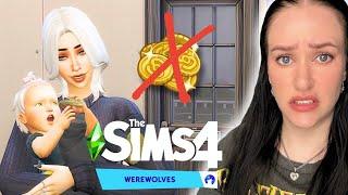 Still Broke and the baby is here! | Sims 4 Rags to Riches Werewolf Challenge