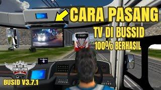 EDIT CARA MEMASANG TV DI BUSSID V3.7.1