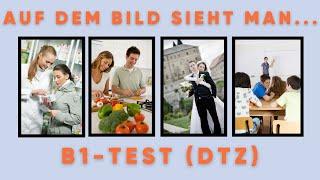 Как описать картинку на экзамене B1 DTZ? Bildbeschreibung | mündliche Prüfung Teil 2 | A2 | B1