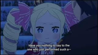 Re:Zero | Subaru & Beatrice cutest moment