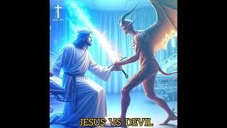 Jesus️ vs Devil  #jesus #jesuschrist #god