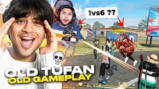 Old Tufan Is Back ?  Playing 1 Vs 6 After a Long Time  -Free Fire