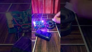 Speaker Testing  #shorts #diy #dcmotorprice #crazyxyz  #scinceproject #amplifier #speakertest