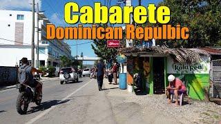 CABARETE, DOMINICAN REPUBLIC | WALKING AROUND CABARETE  | STUNNING BEACH -  4K