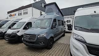 HYMER FREE CAMPER - Mercedes base, sleeps four.