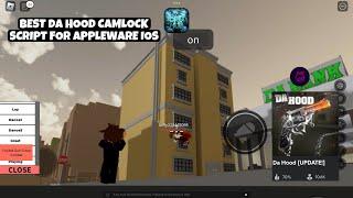 [OP-NEW] ROBLOX BEST DA HOOD CAMLOCK SCRIPT GUI PASTEBIN WORKS ON MOBILE | PC (APPLEWARE IOS)