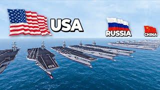How Many Aircraft Carriers Does Each Country Have?
