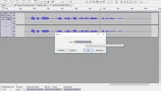 Stille in bestehender Spur einfügen - Audacity
