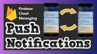 Send Push Notifications Between Devices (FCM) + API Level 33 Support