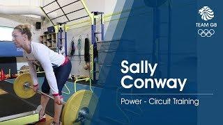 Sally Conway judo power training circuit | Workout Wednesday