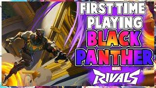 First Game As Black Panther in Marvel Rivals