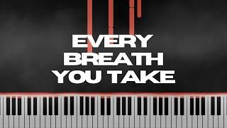 The Police |  Every Breath You Take Piano Cover Tutorial by PIANOHOLIC