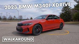 2023 BMW M340i xDrive interior and exterior walkaround review | Autoblog Garage