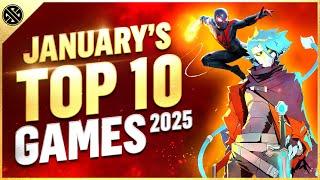 Top 10 NEW Games Coming In January 2025